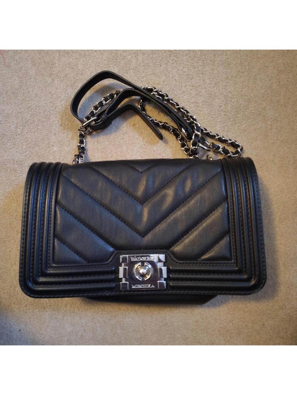 badgley mischka quilted bag With Card Carrying Case
